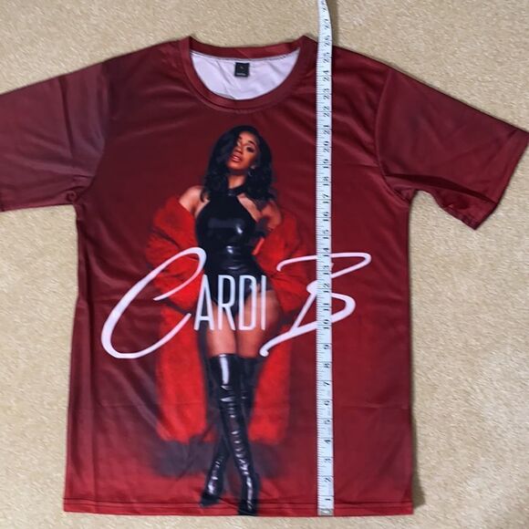 Unisex Men’s Women’s Cardi B Short Sleeve T-Shirt Size S NEW - Picture 4 of 6
